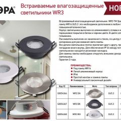 Встраиваемый светильник Эра WR3 WH Б0054368 | фото 4