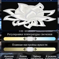 Потолочная люстра Natali Kovaltseva Olimp LED LAMPS 81335 | фото 8