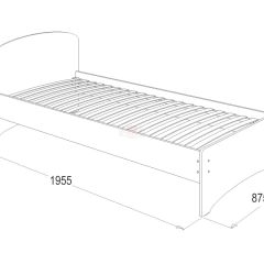 Кровать-2 одинарная (800*1900) | фото 2