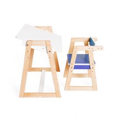 Детская растущая парта и стул Я САМ "Краски" (Синий) | фото 2