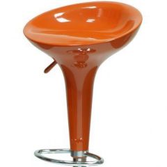 Барный стул Barneo N-100 Bomba оранжевый глянец | фото 2