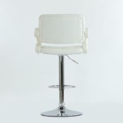Барный стул Barneo N-135 Gregor белая | фото 3